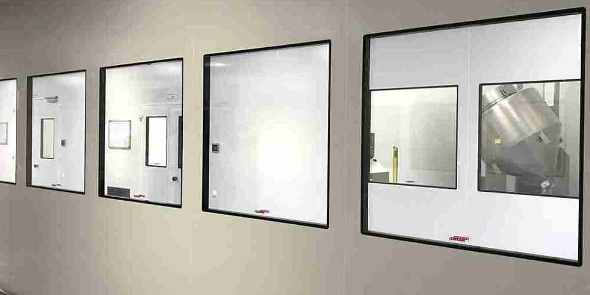 Cleanroom Windows Designed for Sterile Environments